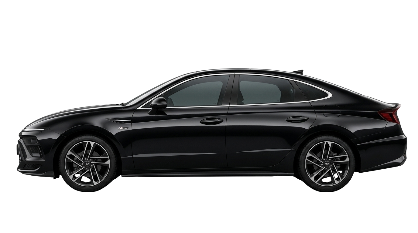 4 seater car dubai side angle